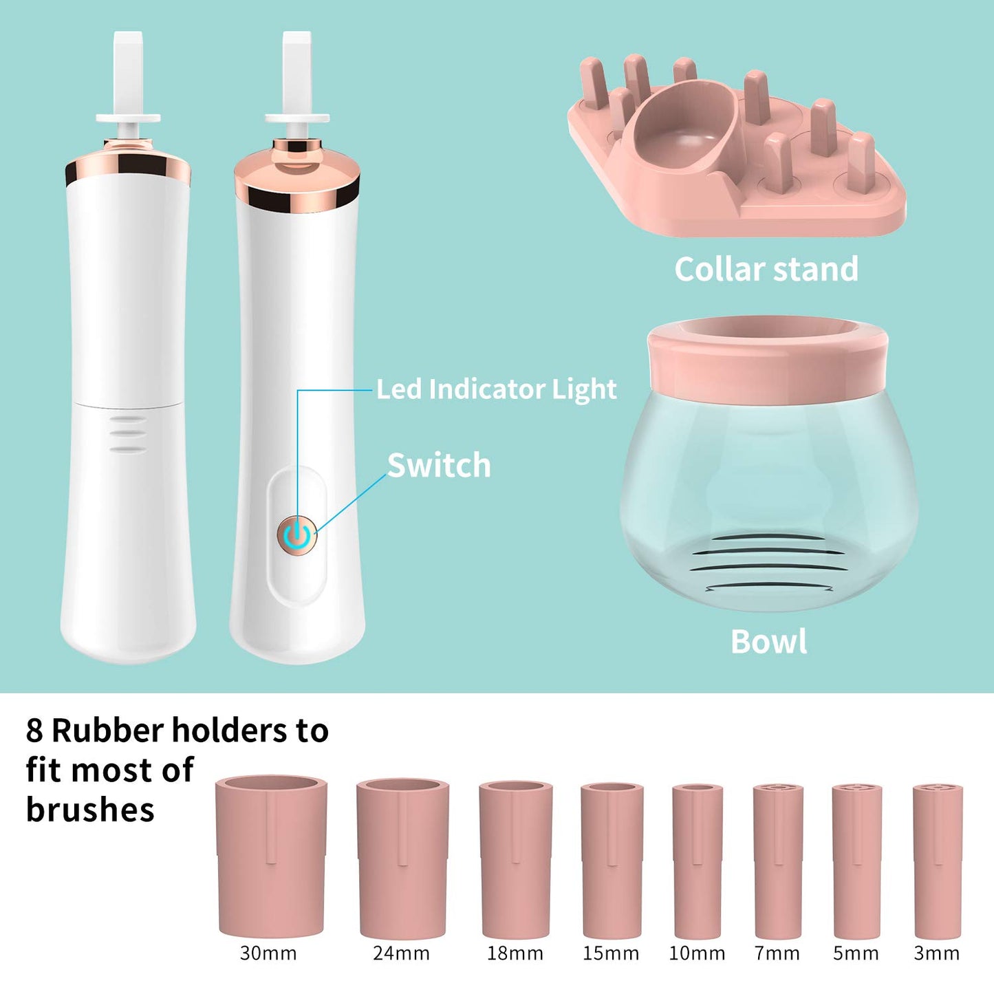 TwirlFresh™ Makeup Brush Cleaner
