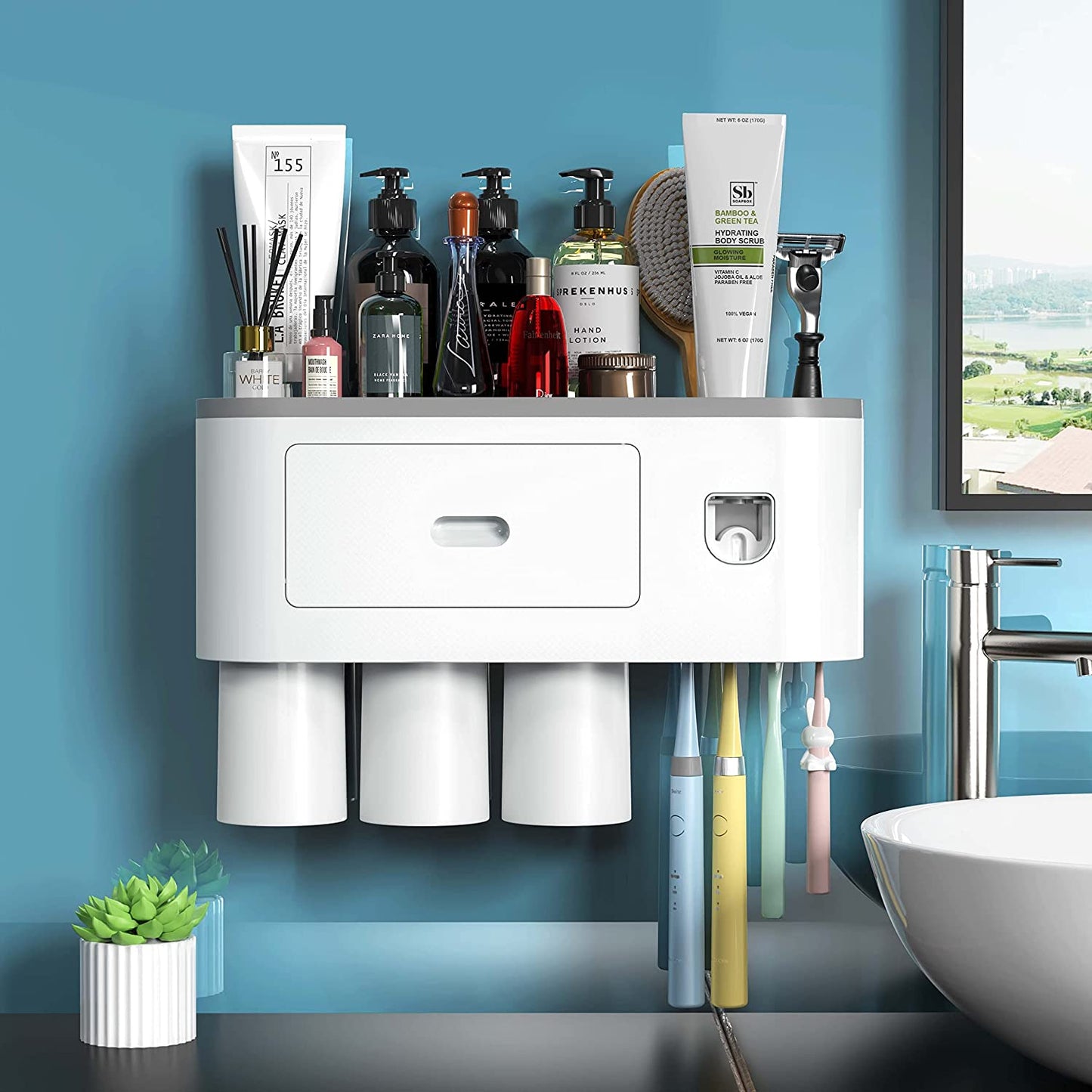TidyBath™ Space-Saving Bathroom Organizer