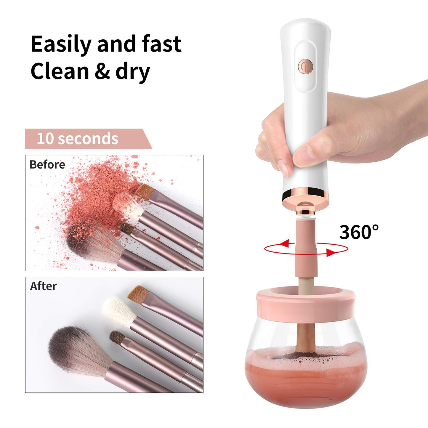 TwirlFresh™ Makeup Brush Cleaner