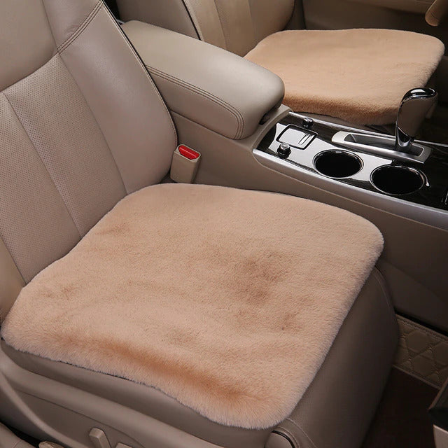 LuxeCovers™ Faux Sheepskin Seat Cover